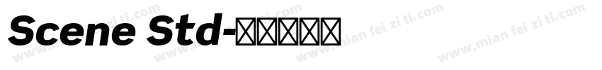 Scene Std字体转换